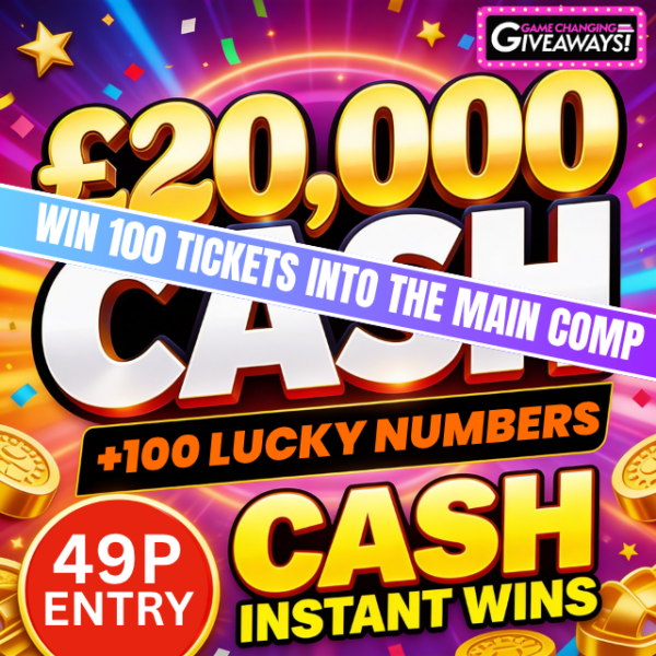 100 tickets into £20k Cash