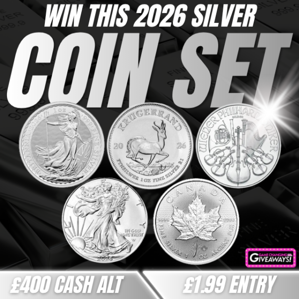 2026 Silver Coin Set or £400 Cash alt