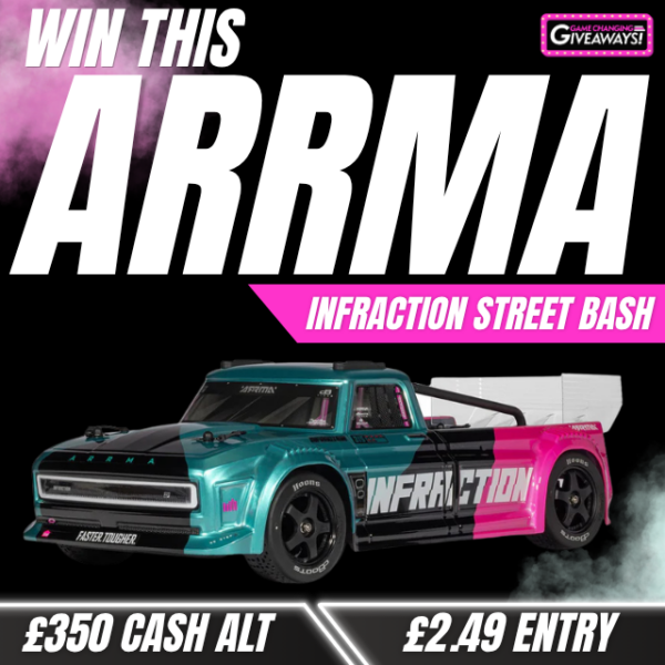 Arrma INFRACTION Street Bash or £350 Cash alt