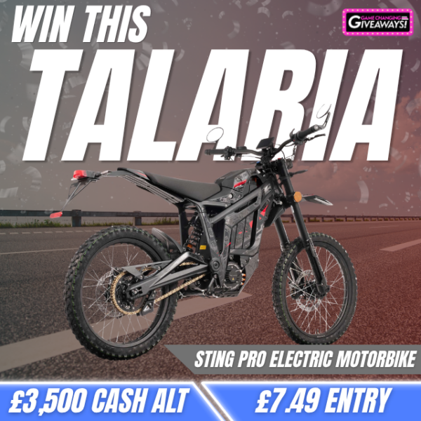 Talaria Sting Pro L1E Road Legal or £3,500 Cash alt