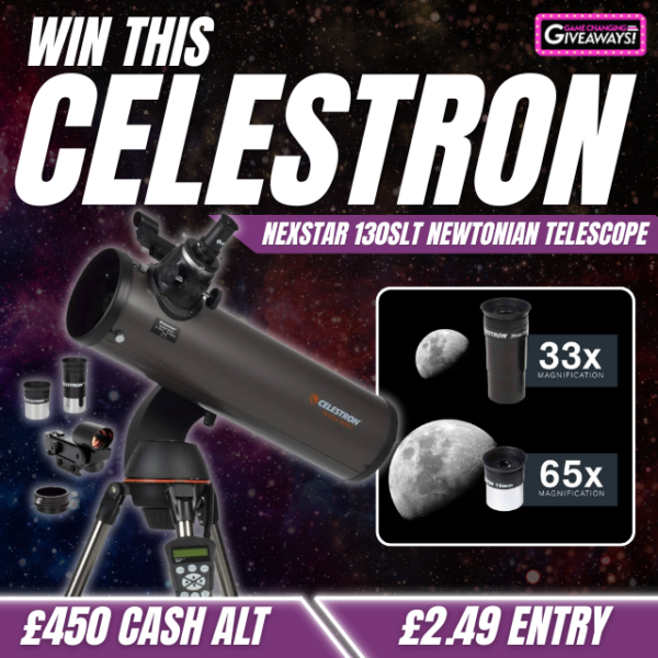 Celestron NexStar Telescope or £450 Cash alt