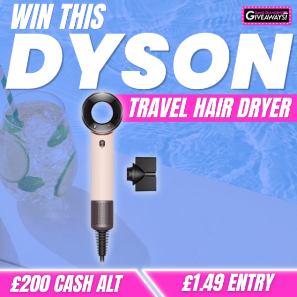 Dyson Supersonic Travel Hair Dryer or £200 Cash alt