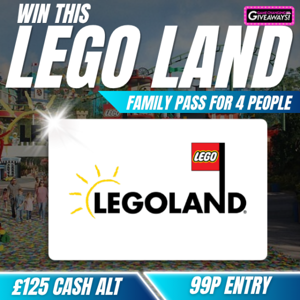 LEGOLAND Family Pass or £125 Cash alt