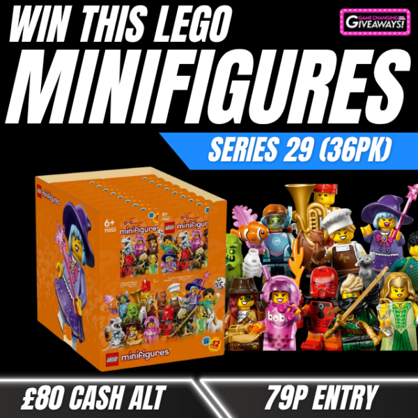 Lego Minifigures 36pk or £80 Cash alt