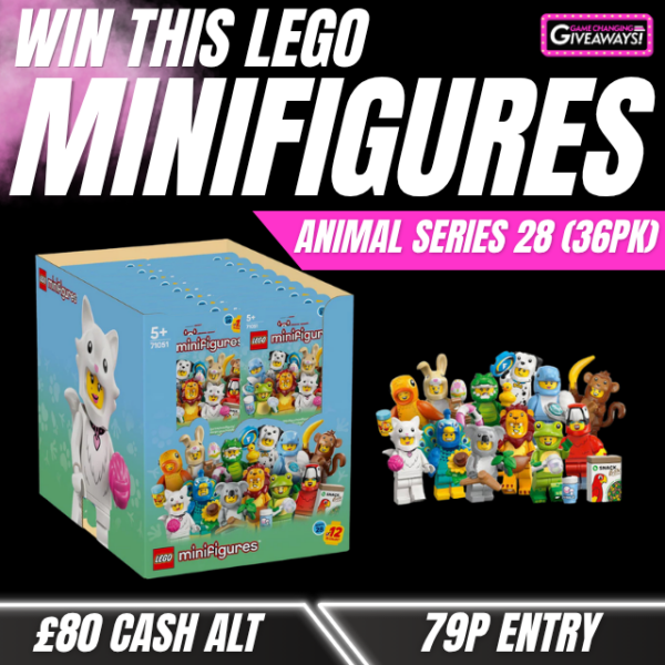 Lego Minifigures Animals 36pk or £80 Cash alt