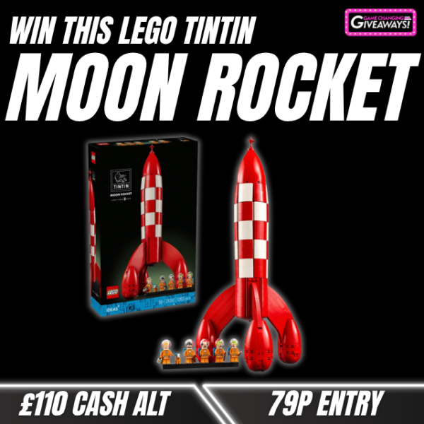 Lego Tintin Moon Rocket or £110 Cash alt