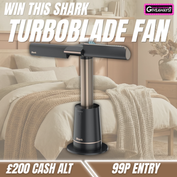Shark TurboBlade Fan or £200 Cash alt