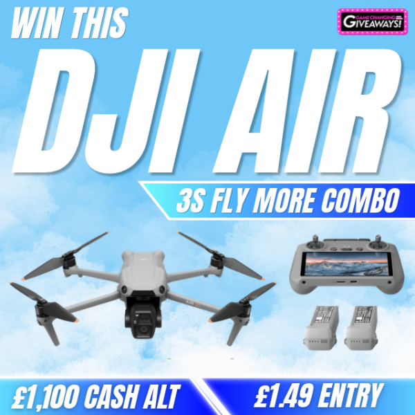 DJI Air 3S Fly More Combo (DJI RC 2) or £1,100 Cash alt