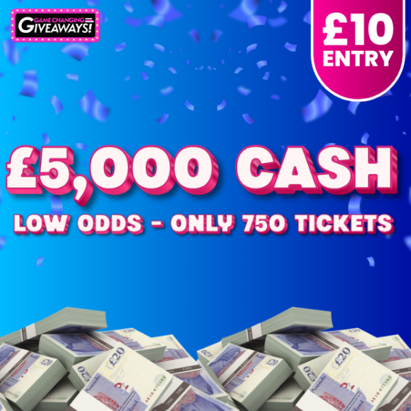 £5,000 Tax Free Cash – Low Odds