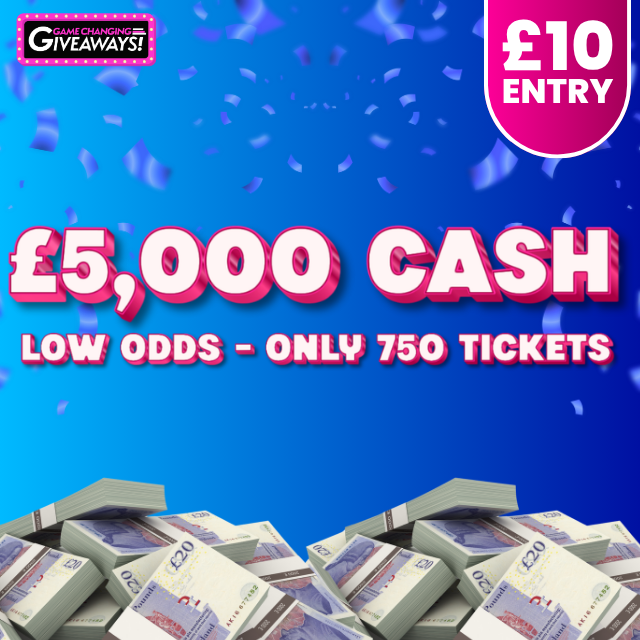 £5,000 Tax Free Cash – Low Odds