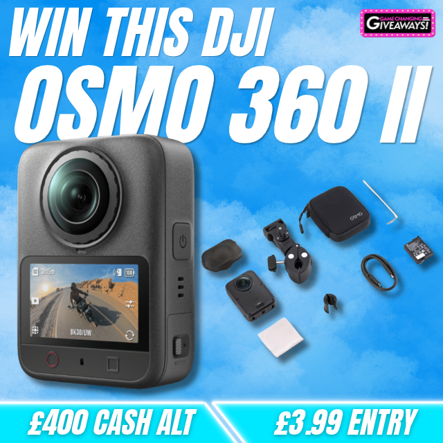 DJI Osmo 360 II or £400 Cash alt