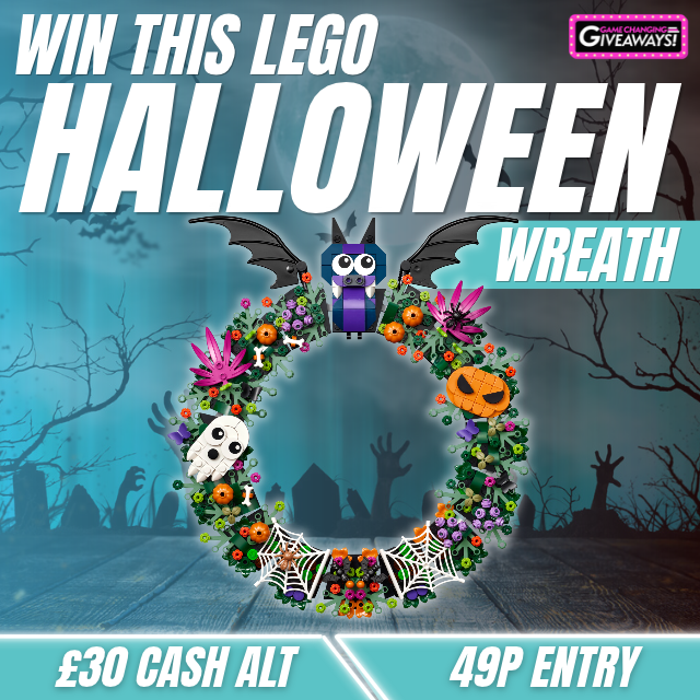 LEGO Halloween Wreath or £30 Cash alt