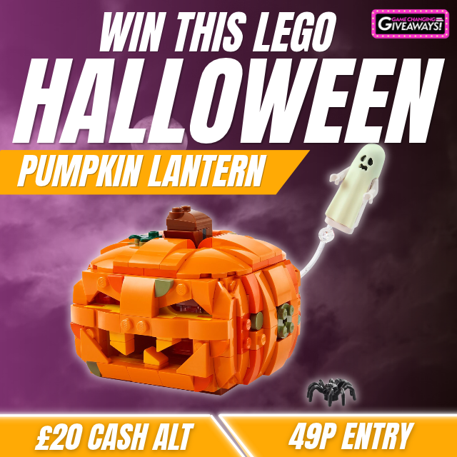 LEGO Halloween Pumpkin Lantern or £20 Cash alt