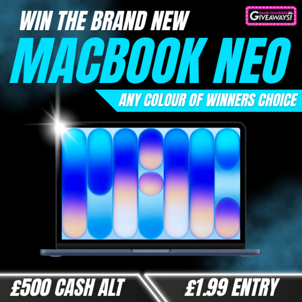 Macbook Neo or £500 Cash alt