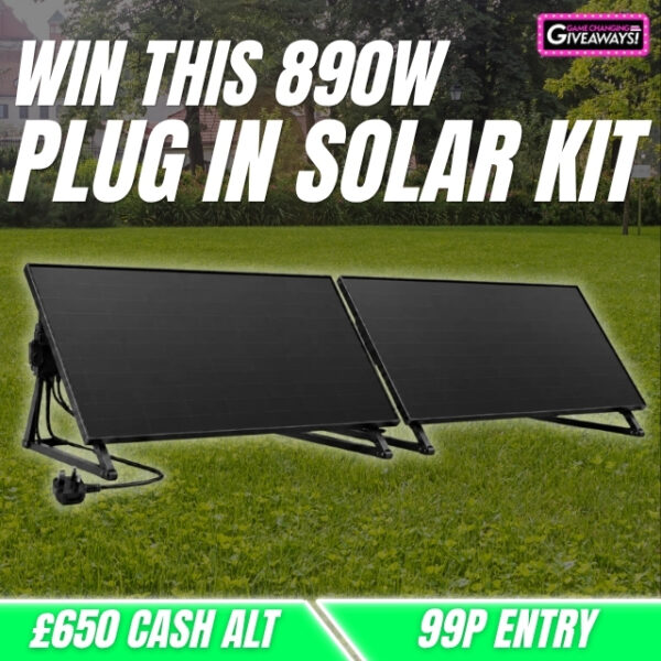 Plug In Solar Kit (890w) or £650 Cash alt