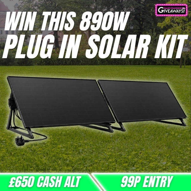 Plug In Solar Kit (890w) or £650 Cash alt