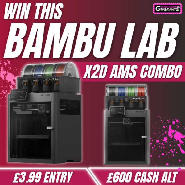 Bambu Lab X2D AMS Combo or £600 Cash alt