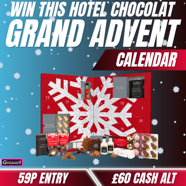 Hotel Chocolat Grand Advent Calendar or £60 Cash alt