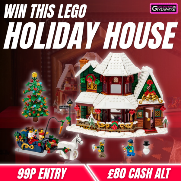 Lego Holiday House or £80 Cash alt