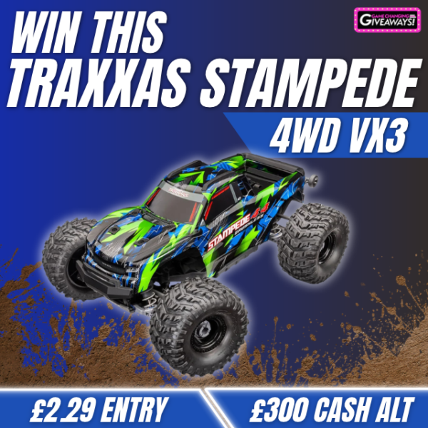 Traxxas Stampede VX3 or £300 Cash alt